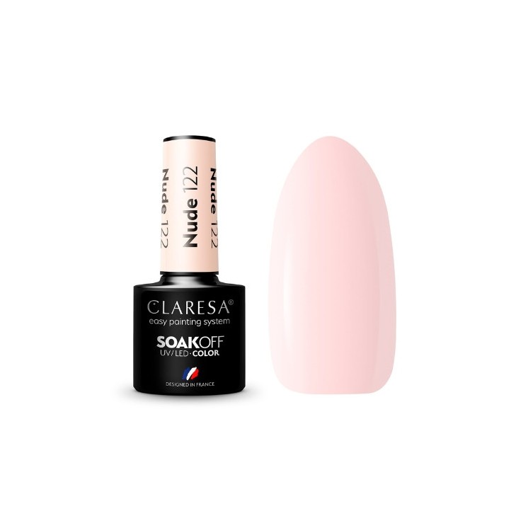 Claresa Nude Hybrid nail polish /122/ 5 g