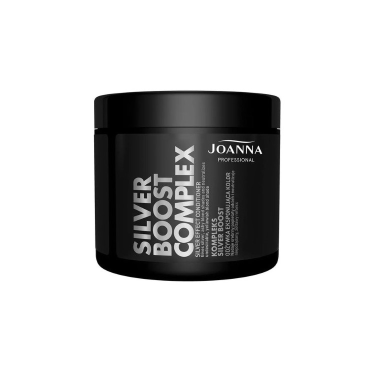Joanna Professional SILVER BOOST COMPLEX Кондиціонер для волосся мелірування сріблястим кольором 500 мл