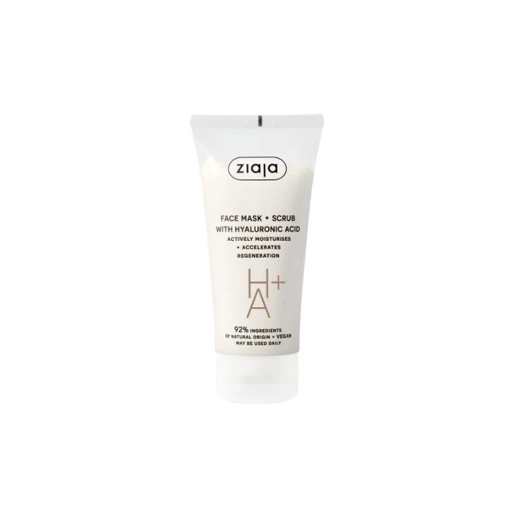 Ziaja Mask - Facial Peeling with hyaluronic acid 55 ml