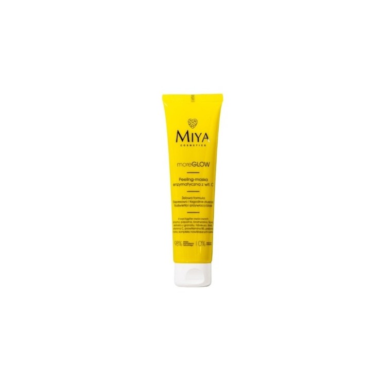 Miya Cosmetics moreGLOW Enzymatic Peeling - Маска для обличчя з вітаміном С 60 мл