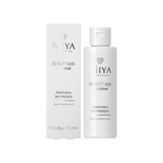 Miya Cosmetics BEAUTY .lab Soothing creamy cleansing gel for the face and eye area 100 ml