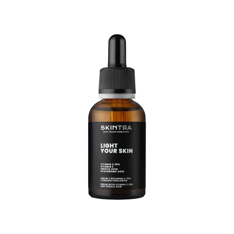 SkinTra Light Your Skin Facial Serum with Vitamin C 20% and Ferulic Acid 30 ml