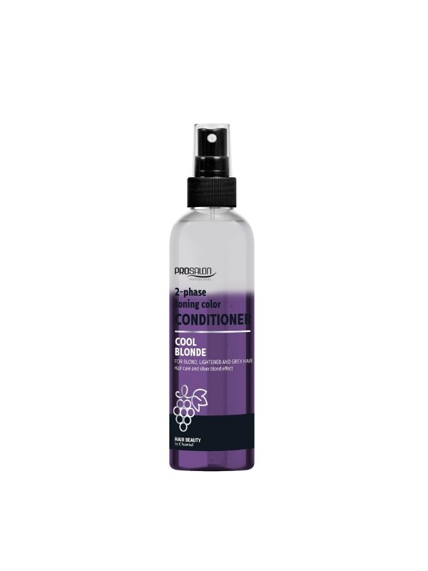 Prosalon Professional Cool Blonde dwufazowa Odżywka do włosów tonująca kolor 200 ml