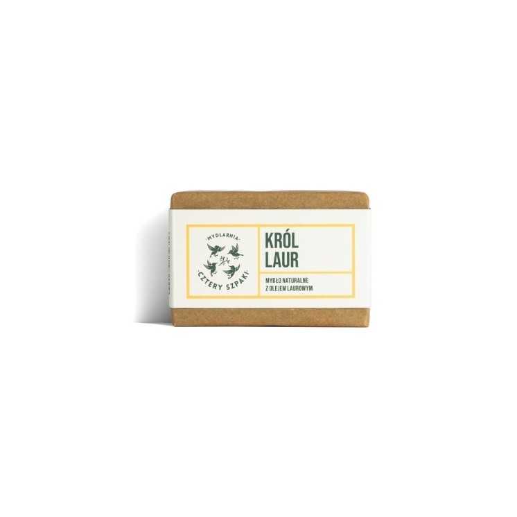Mydlarnia Cztery Szpaki natural Soap Król Laur 110 g