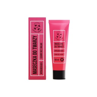 Mydlarnia Cztery Szpaki smoothing face mask Black Elderberry and Mallow 50 ml