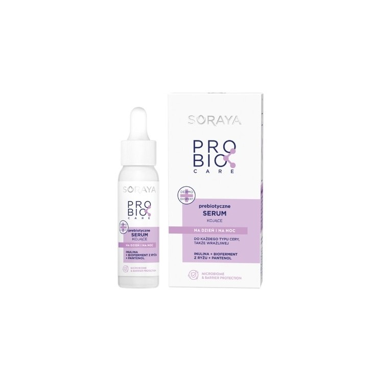 Soraya ProBio Care Prebiotic soothing face Serum for all skin types, including sensitive day and night 30 ml