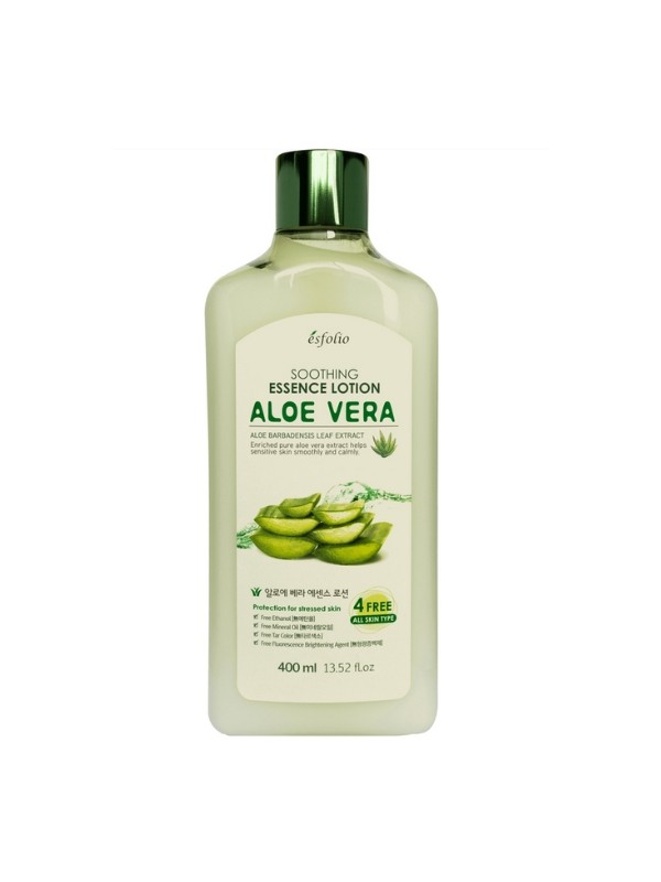 Esfolio Łagodzący Balsam do twarzy Aloe Vera 400 ml