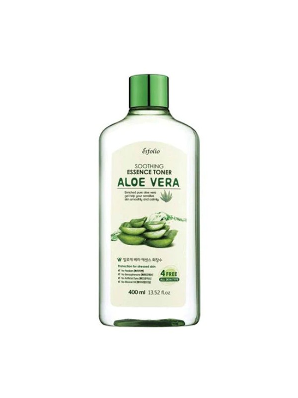 Esfolio Łagodzący Tonik do twarzy Aloe Vera 400 ml