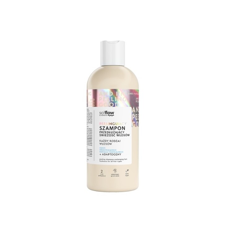 So!flow Peeling Hair Shampoo prolonging freshness 400 ml