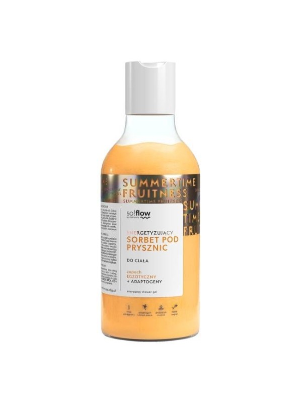 So!flow Energetyzujący Sorbet do ciała pod prysznic Exotic 400 ml