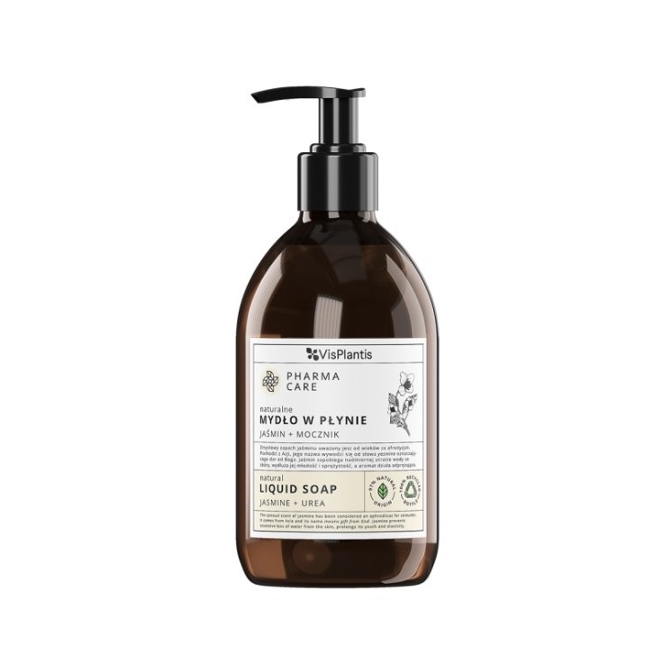 Vis Plantis Pharma Care Natural Liquid Soap Jasmine + Urea 500 ml