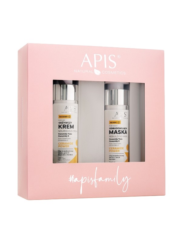 Apis Ceramide Power Zestaw Krem do twarzy 50 ml + Maska do twarzy 50 ml