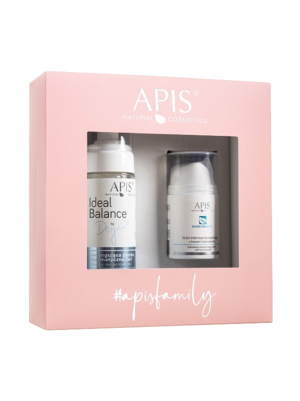 Apis Ideal Balance by Deynn Zestaw Pianka do mycia twarzy 150 ml + Krem do twarzy 50 ml