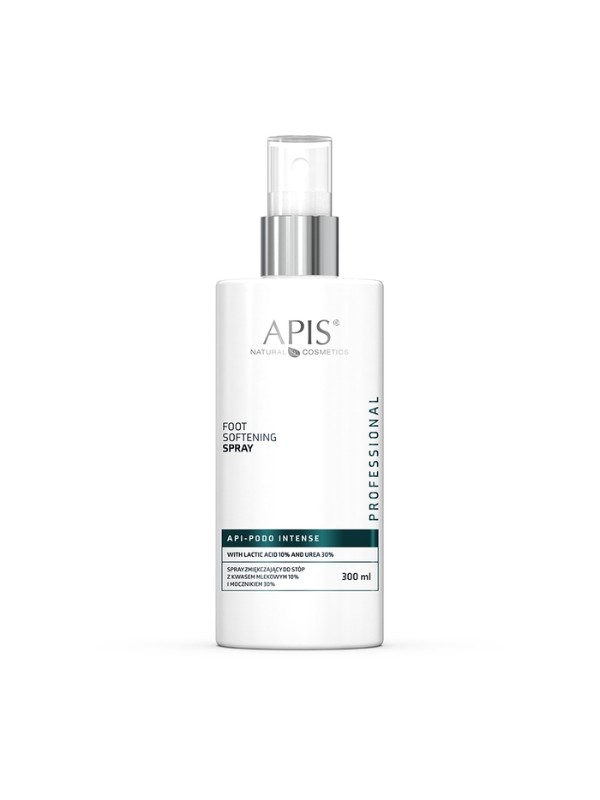 Apis Api-Podo Intense Zmiękczający Spray do stóp z kwasem mlekowym 10% i mocznikiem 30% 300 ml