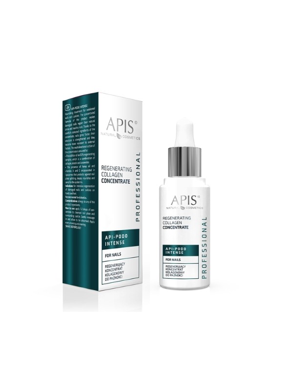 Apis Api-Podo Intense Regenerujący Koncentrat kolagenowy do paznokci 30 ml