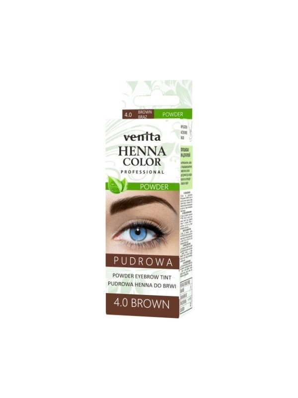 Venita Professional pudrowa Henna do brwi /4.0/ Brąz 4 g