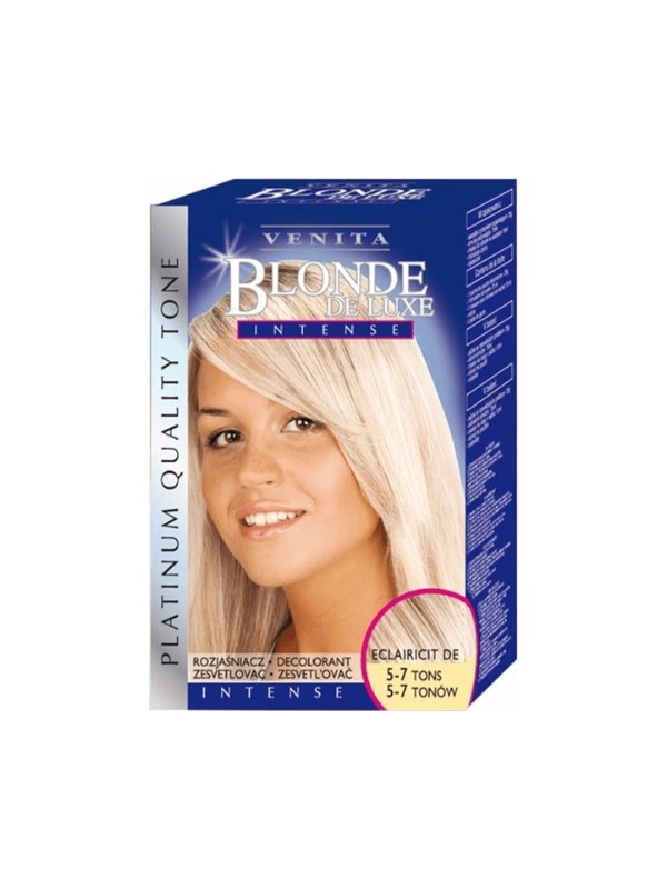 Venita Blonde De Lux Rozjaśniacz do włosów Intense 5-7 tonów 130 ml