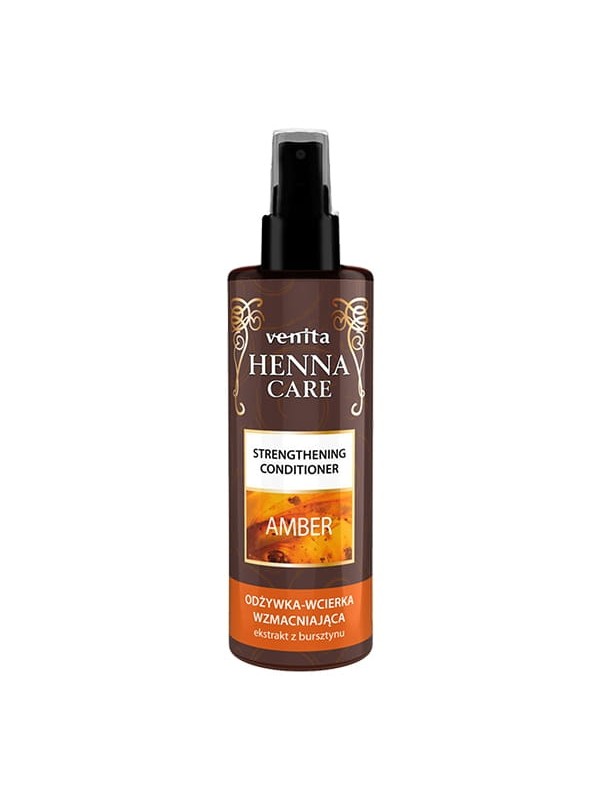 Venita Henna Care wzmacniająca Odżywka-wcierka do włosów Bursztyn 100 ml