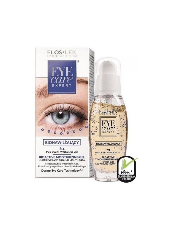 Floslek Eye Care Expert bionawilżający Żel pod oczy i w okolice ust 30 ml