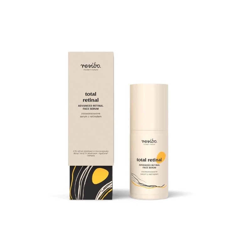 Serum для обличчя Resibo Total Retinal Advanced з 0,0 1% ретиналю 30 мл
