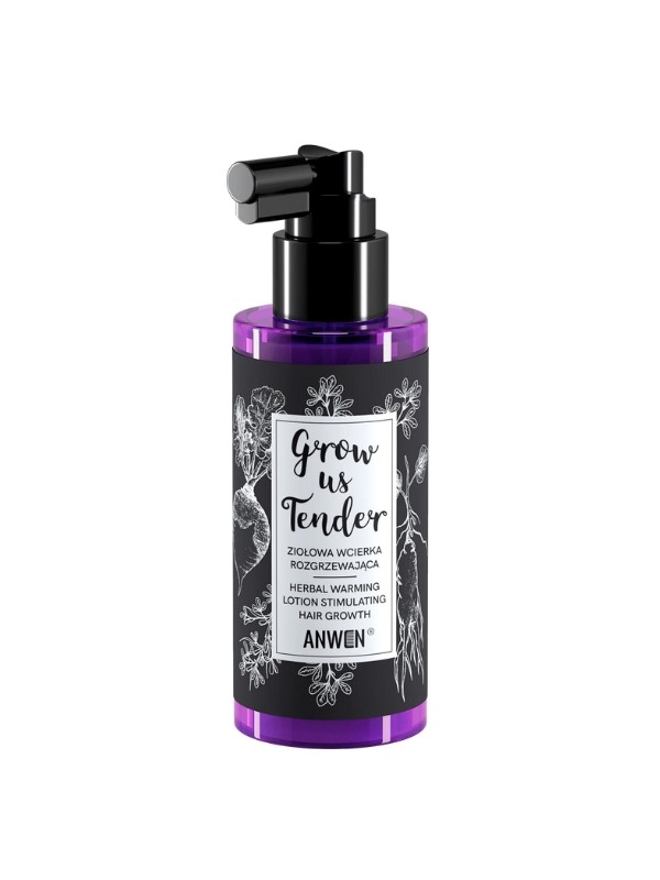 Anwen Grow Me Tender ziołowa Wcierka rozgrzewająca 150 ml