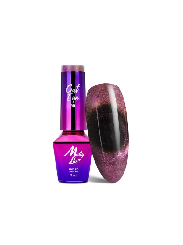 MollyLac /391/ Cat Eye 9D Lakier Hybrydowy Fly High 5 ml