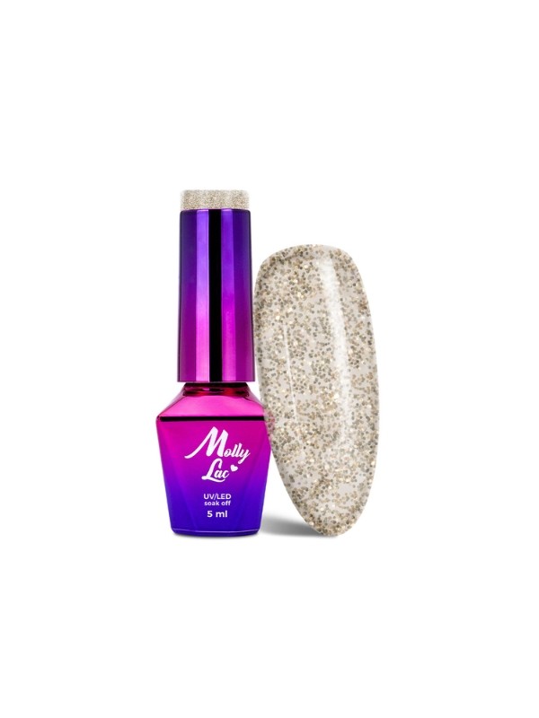 MollyLac /208/ Sensual Lakier Hybrydowy Aurelie 5 ml