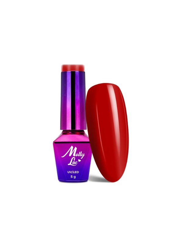 MollyLac /371/ Pin-Up Girl Lakier Hybrydowy Amoretto 5 ml