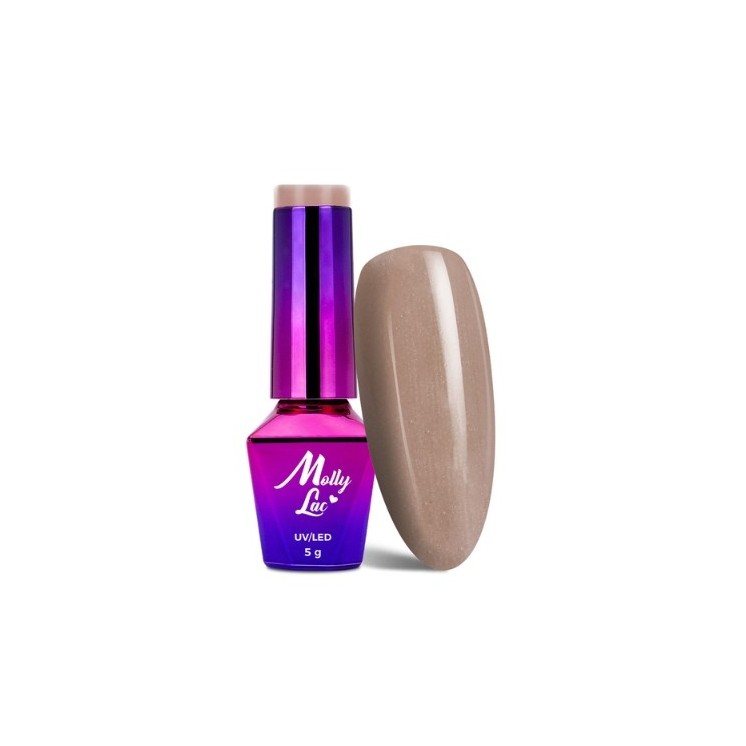 MollyLac /211/ Obsession Lakier Hybrydowy Light Terracota 5 ml