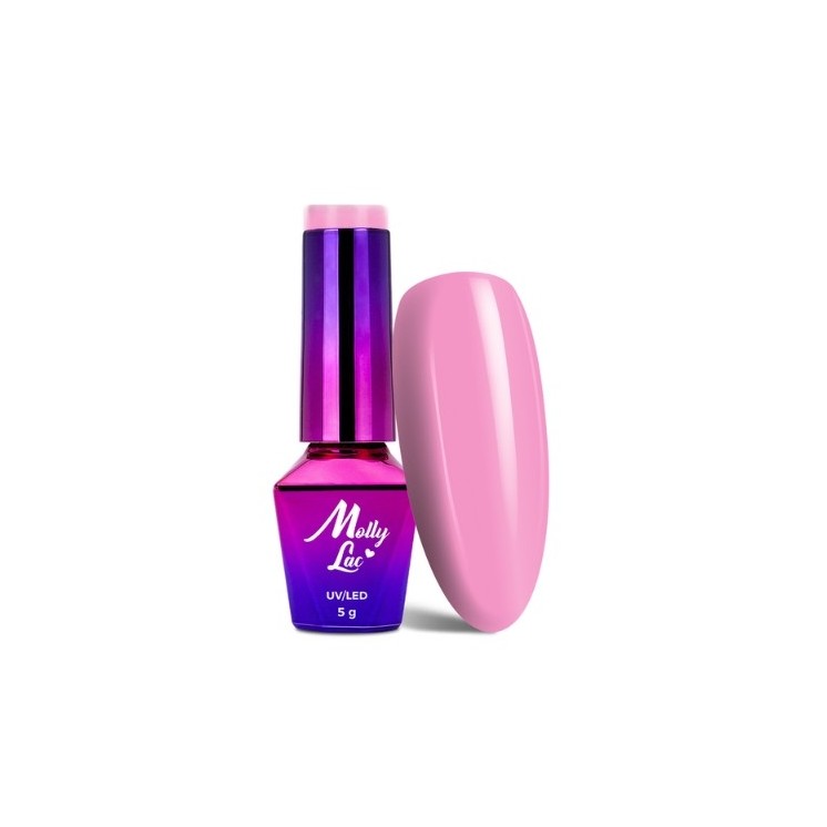 MollyLac /121/ Yoghurt Hybrid Nail Polish Marshmallow 5 мл
