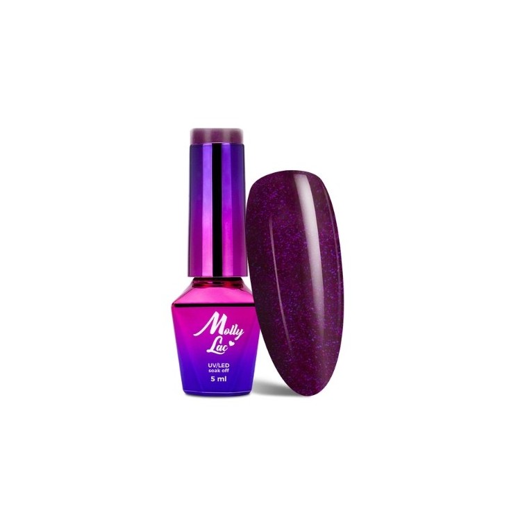 MollyLac /527/ I'm The Nudelover Hybrid Nail Polish Lipgloss 5 мл