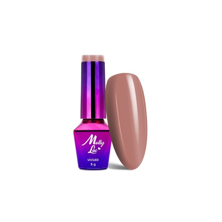 MollyLac /526/ I'm The Nudelover Lakier Hybrydowy Carmel 5 ml