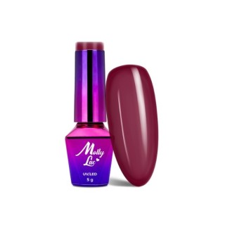 MollyLac /192/ Hearts & Kisses Lakier Hybrydowy Perfect Love 5 ml