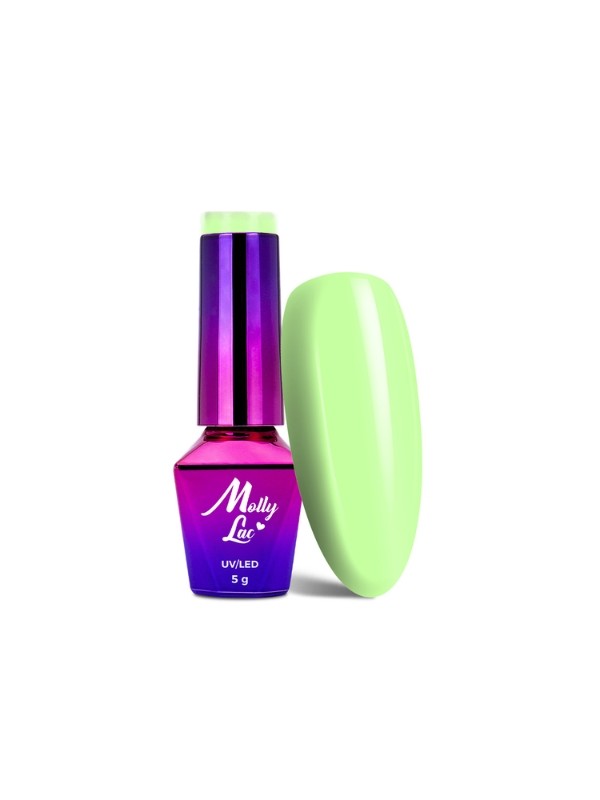 MollyLac /337/ Fancy Fashion Lakier Hybrydowy Mint Coctail 5 ml