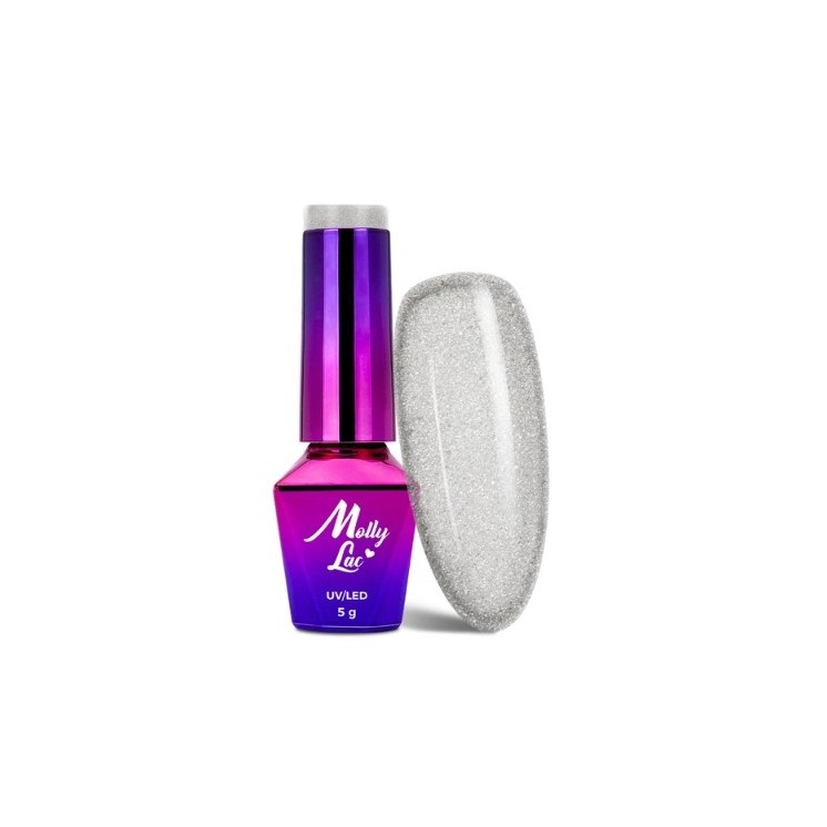 MollyLac /36/ Queens of Life Platinum Hybrid Nail Polish 5 ml
