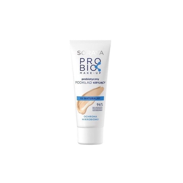 Основа для обличчя Soraya ProBio Care Prebiotic Make-up Covering /02/ Natural 30 мл