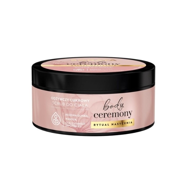 Soraya Body Ceremony Nourishing Sugar Body Scrub Pink Clay 200 g