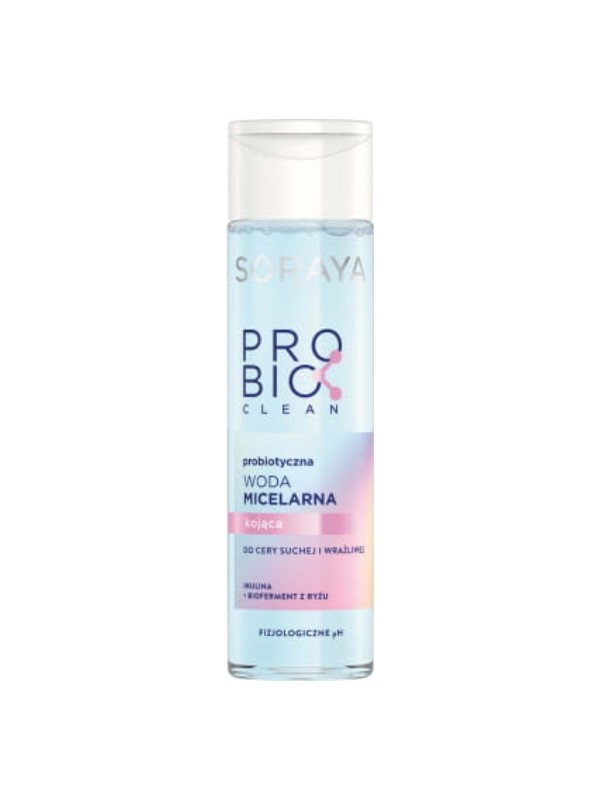 Soraya ProBio Clean probiotyczna Woda micelarna do twarzy kojąca 250 ml