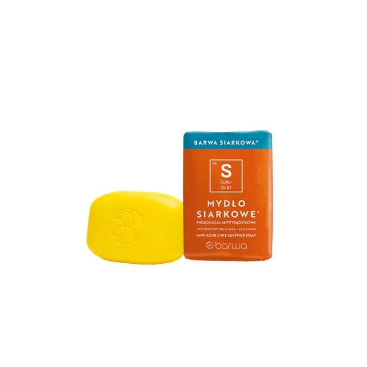 Barwa Sulfur Anti-Acne Sulfur Soap in a bar 100 g