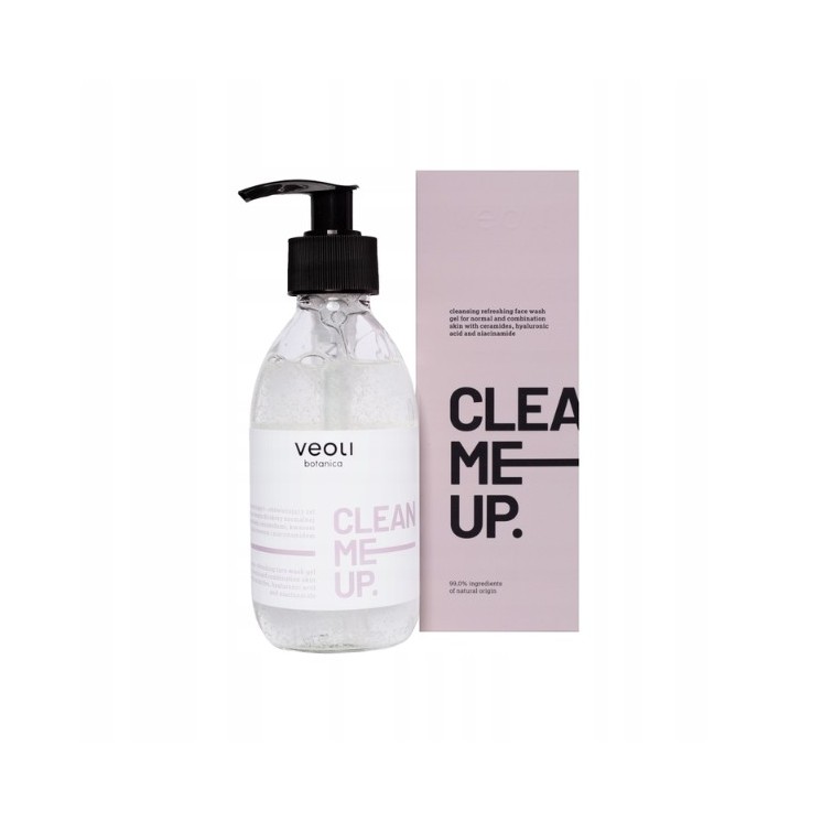 Veoli Botanica Clean Me Up Cleansing and Refreshing Facial Wash Gel 190 ml