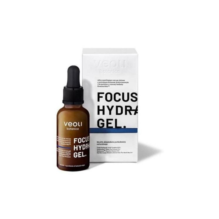 Veoli Botanica Focus Hydration Gel. ultra moisturizing Gel Face Serum 30 ml