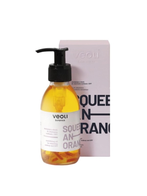 Veoli Botanica Squeeze an Orange emulgujący Olejek do zmywania makijażu i SPF 132,7 g