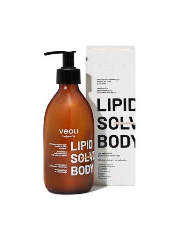 Veoli Botanica Lipid Solve Body nawilżająco-regenerujący Balsam do ciała z lipidami 290 ml