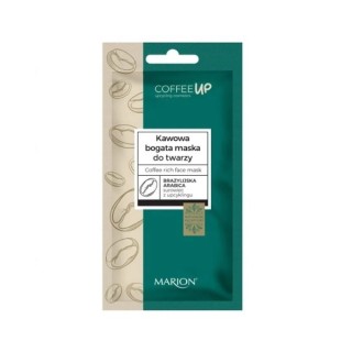 Насичена кавова маска для обличчя Marion Coffee Up 8 мл