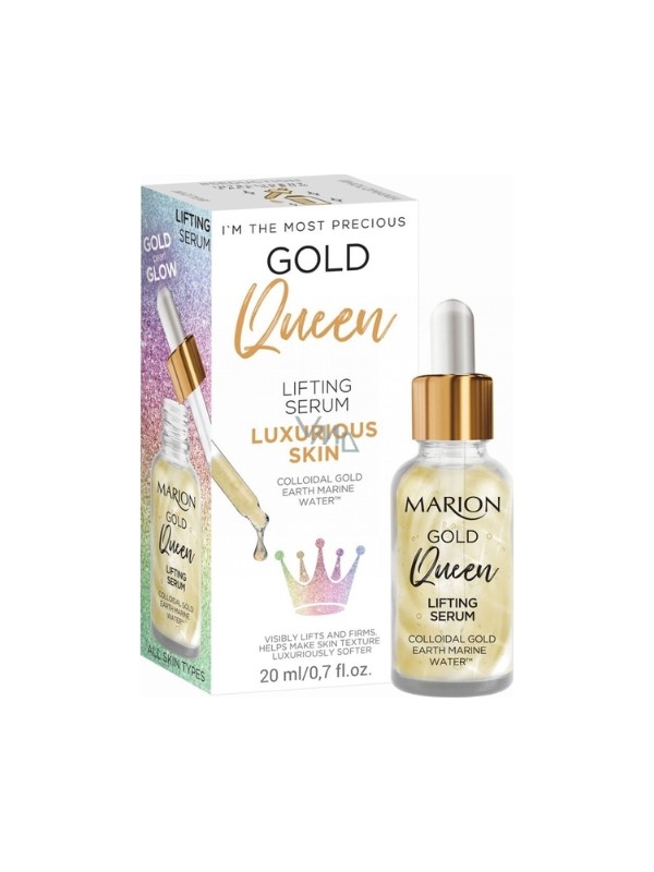 Marion Gold Queen liftingujące Serum do twarzy ze zlotem koloidalnym 20 ml