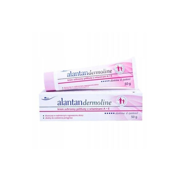 Alantandermoline Semi-fat cream with Vitamin A + E 50 g