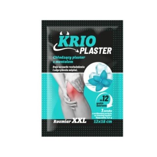 CRYO PLASTER Охолоджуючий пластир з ментолом XXL 1 шт
