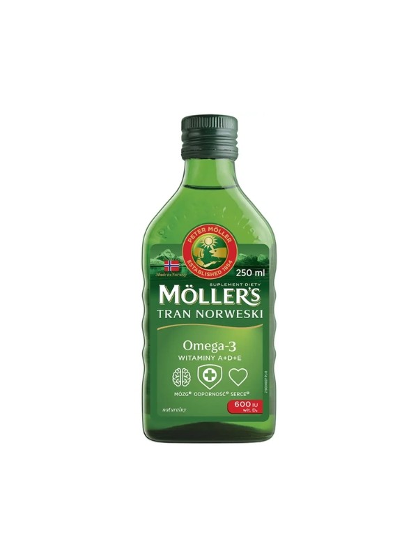 Moller's Tran Norweski Naturalny 250 ml