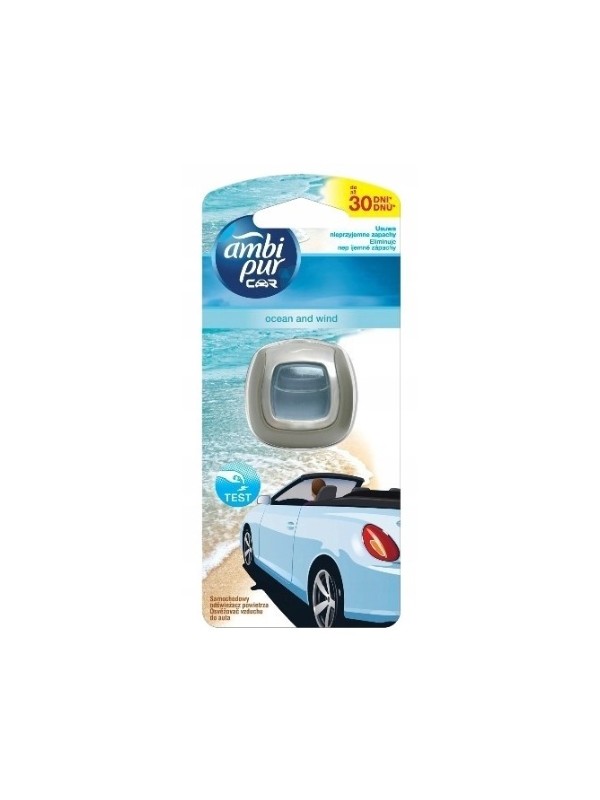 Ambi Pur Car Odświeżacz powietrza do samochodu Ocean and wind 2 ml