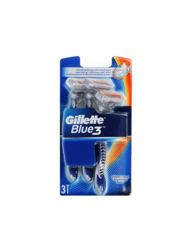 Gillette Blue3 jednorazowe Maszynki do golenia 3 sztuki